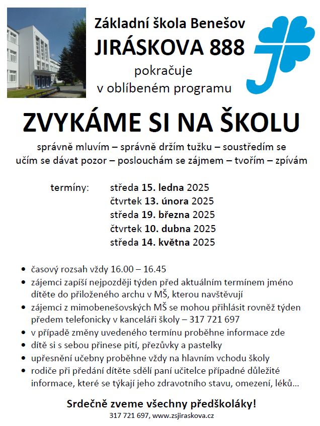 zvykame si na skolu 2025